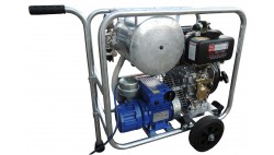 Mobile diesel/electric vacuum unit MOOTECH GPV200